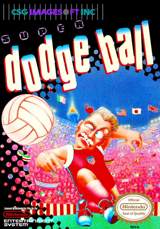 Super Dodge Ball (USA) (Virtual Console) box art